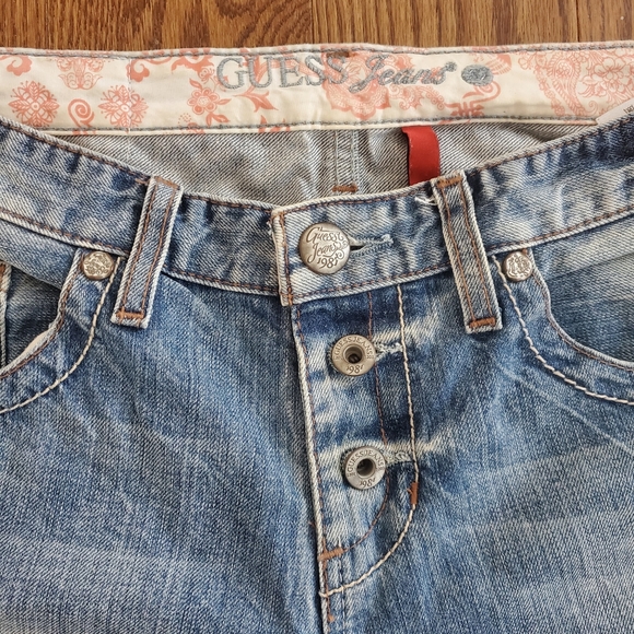 Vintage Guess Mid Rise Ankle Jeans - Picture 2 of 6